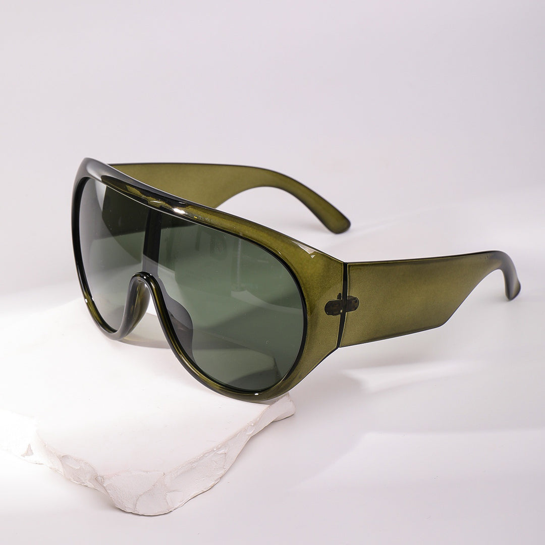Damen oversized Sonnenbrille im modernen Design mit UV-Schutz Karnz