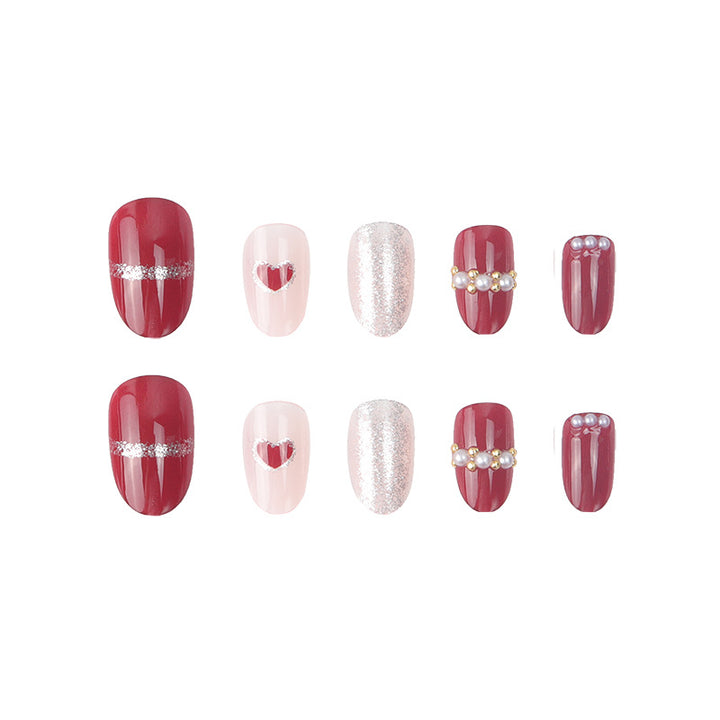Glamouröses Nail Art Press-On Set Karnz