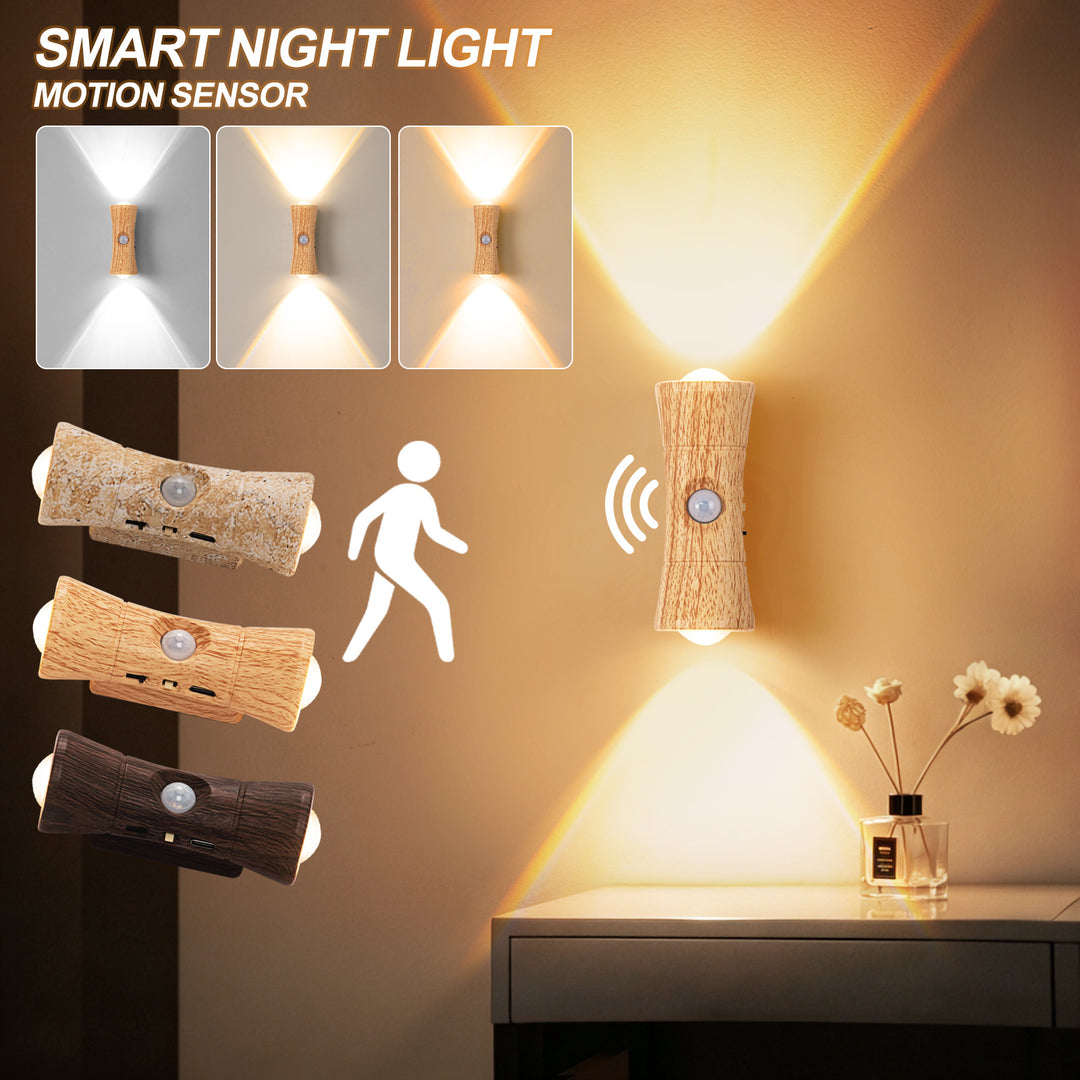 Einzigartige Bewegungsmelder-LED-Wandlampe