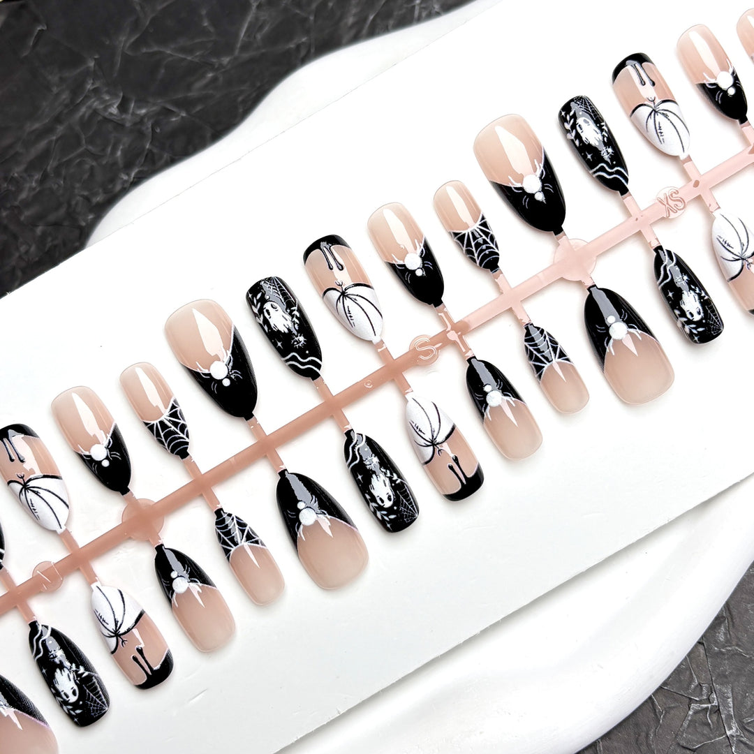 Themen Halloween Press-On Nagel Set