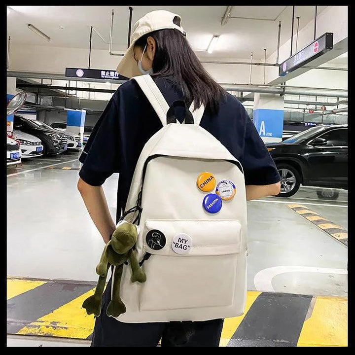 Lässiger Canvas-Rucksack Karnz
