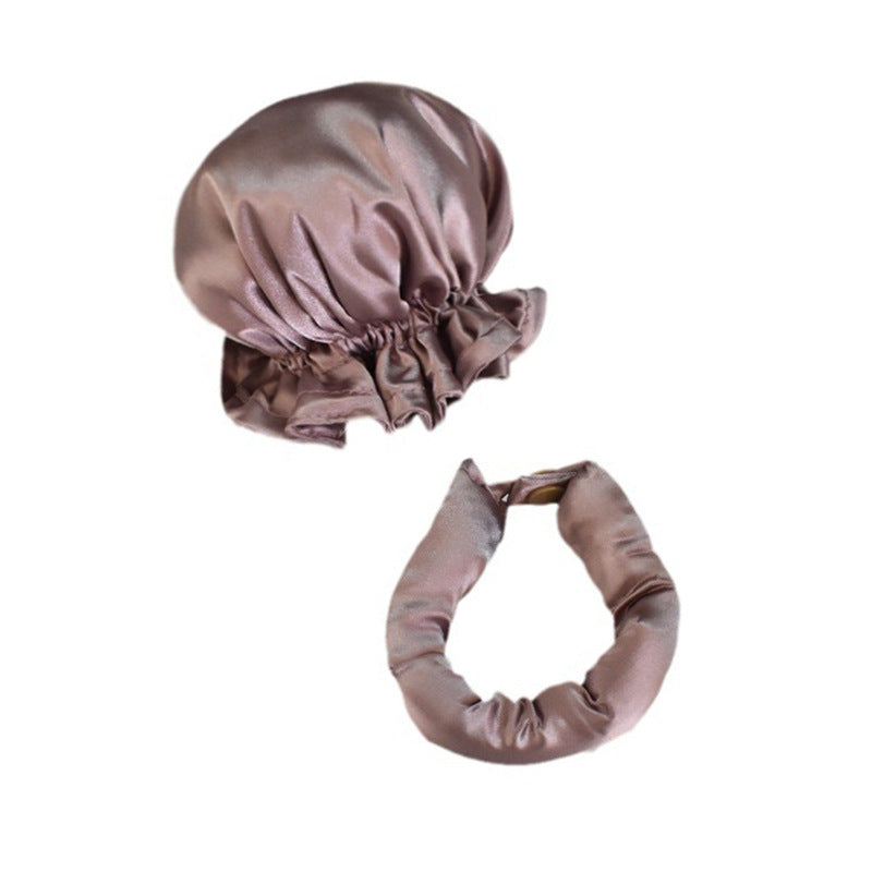 Satin Schlafhaube