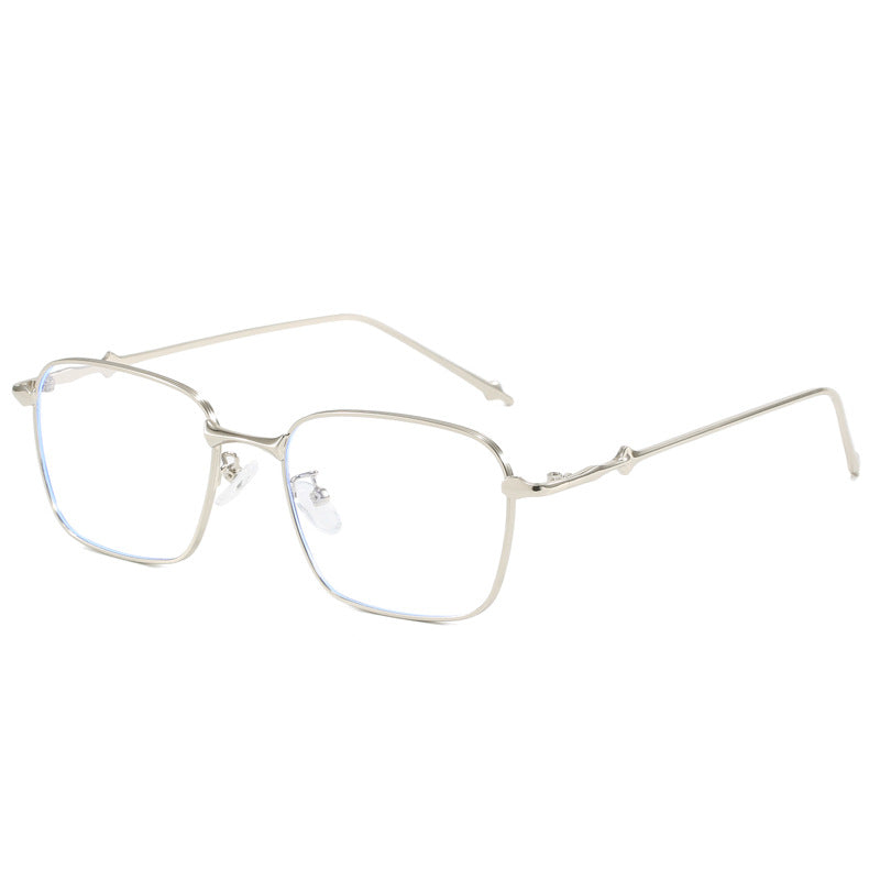 Damen elegante quadratische Sonnenbrille mit hochwertigem Metallrahmen Karnz