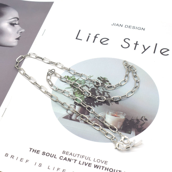 Stylische Link Brille Kette Karnz