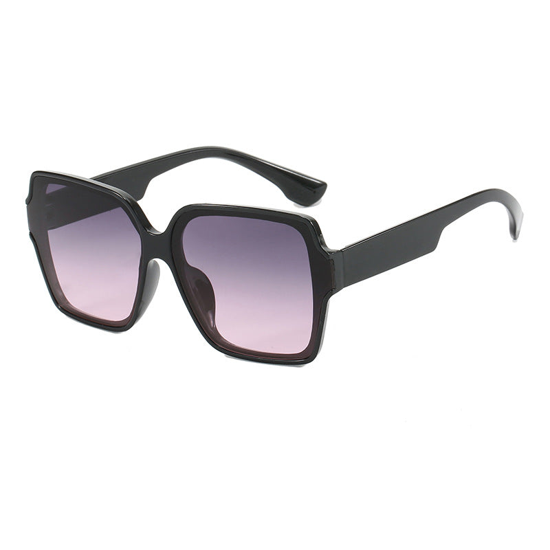 Damen quadratische Sonnenbrille mit einzigartigem, stilvollem Rahmen Karnz