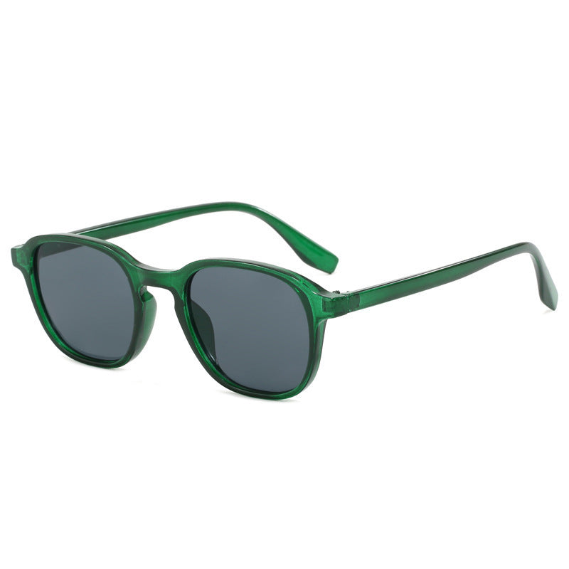 Damen modische Sonnenbrille im ovalen Design Karnz
