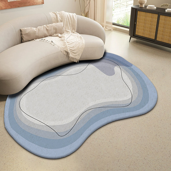 Abstract Wave Design Teppich