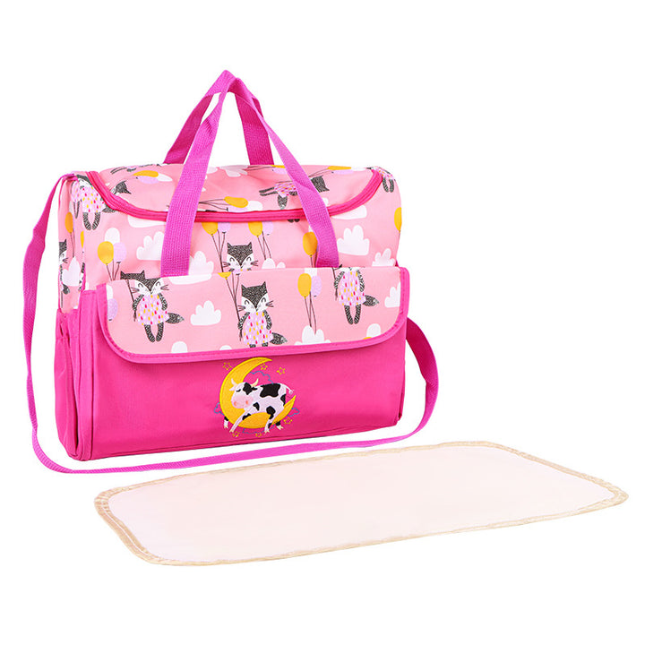 Multifunktionale Wickeltasche mit Integrierter Wickelauflage Karnz