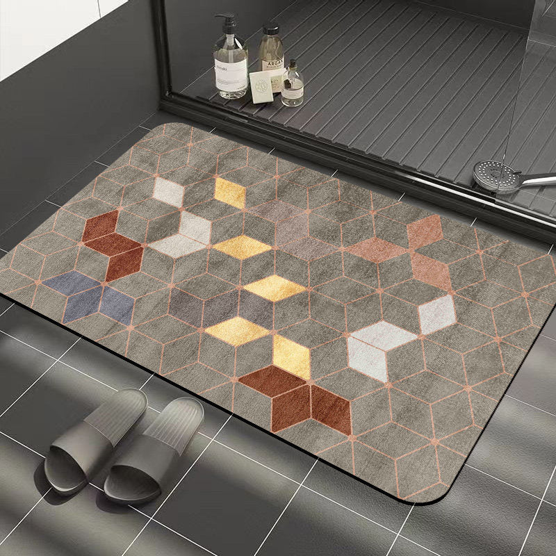 Abstraktes geometrisches Design Teppich