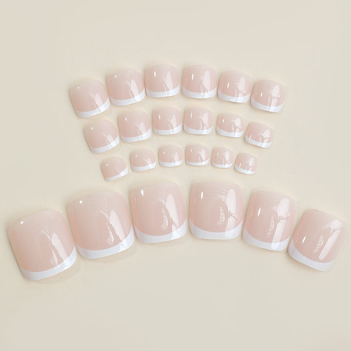 Kunstnagelset mit flexiblen Nägeln und pflegenden Zubehör Karnz