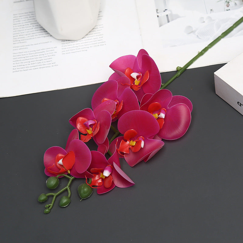 Realistische künstliche Orchideen-Stiel-Anordnung