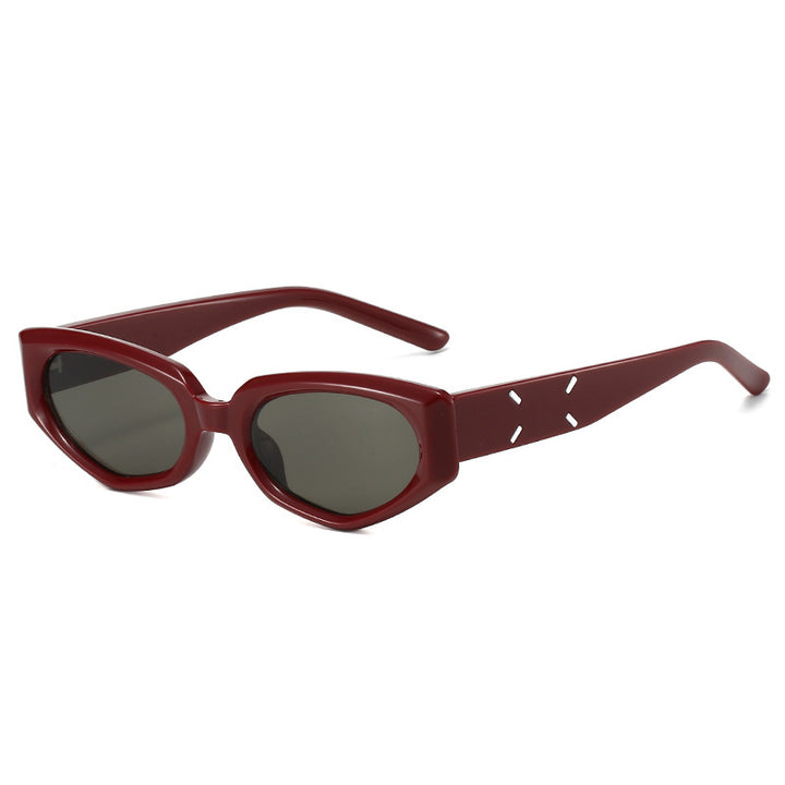 Zeitgenössische Schmetterlingsförmige Sonnenbrille Karnz