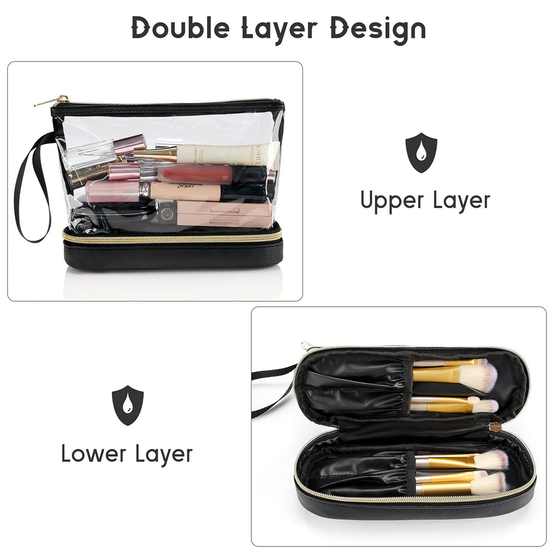 Durchsichtige Kosmetik Organizer-Tasche Karnz