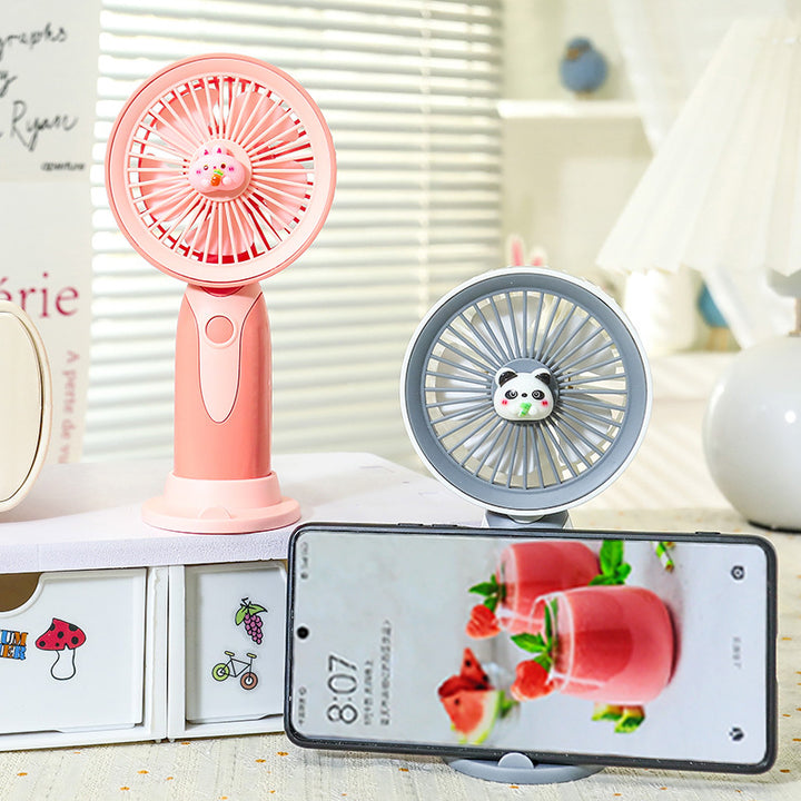Damen Tragbarer Handventilator im kreativen Tierdesign Karnz