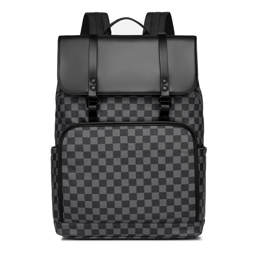 Moderner kariert Rucksack Karnz