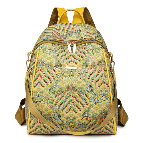 Bohemian gemusterter Rucksack