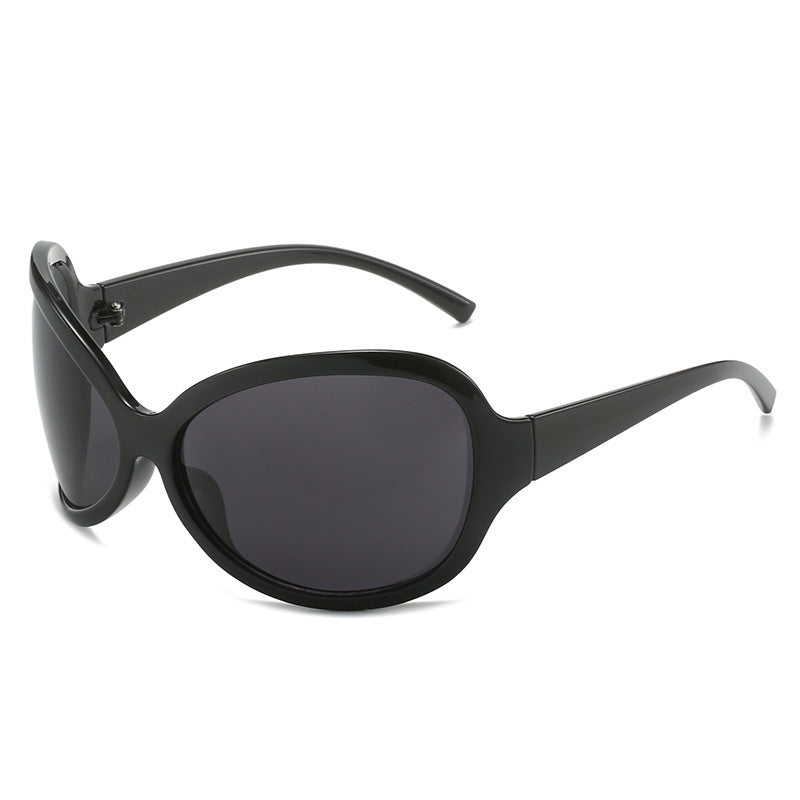 Stylische Übergroße Schild Sonnenbrille Karnz 1787812453