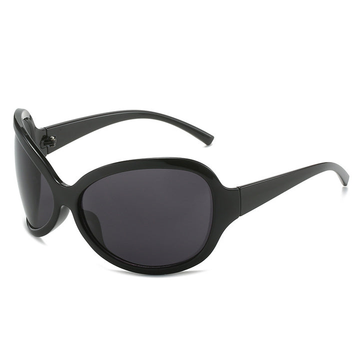 Stylische Übergroße Schild Sonnenbrille Karnz 1787812453