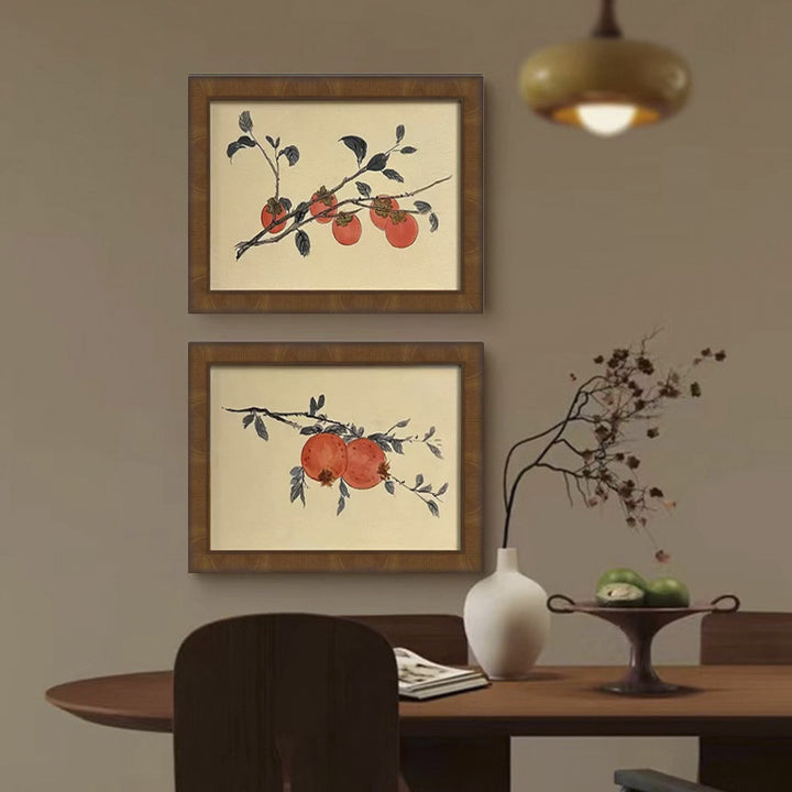 Gerahmte Botanische Kunst