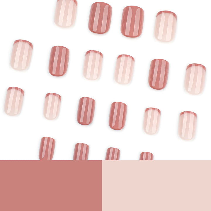 Elegante Nagelkunst mit sanftem Farbverlauf Karnz