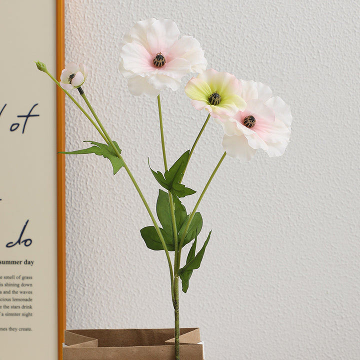 Künstlicher Mohnblumenstrauß Karnz