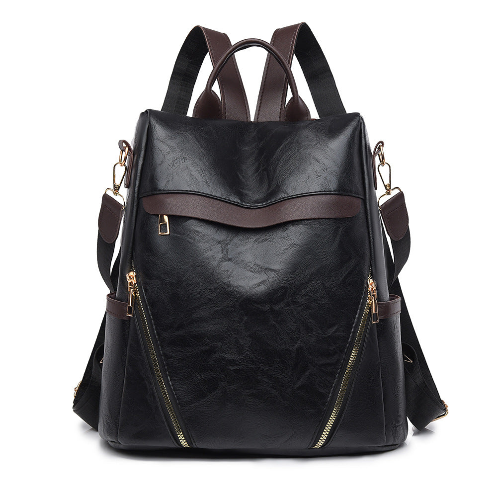 Multifunktionaler Leder Rucksack Karnz