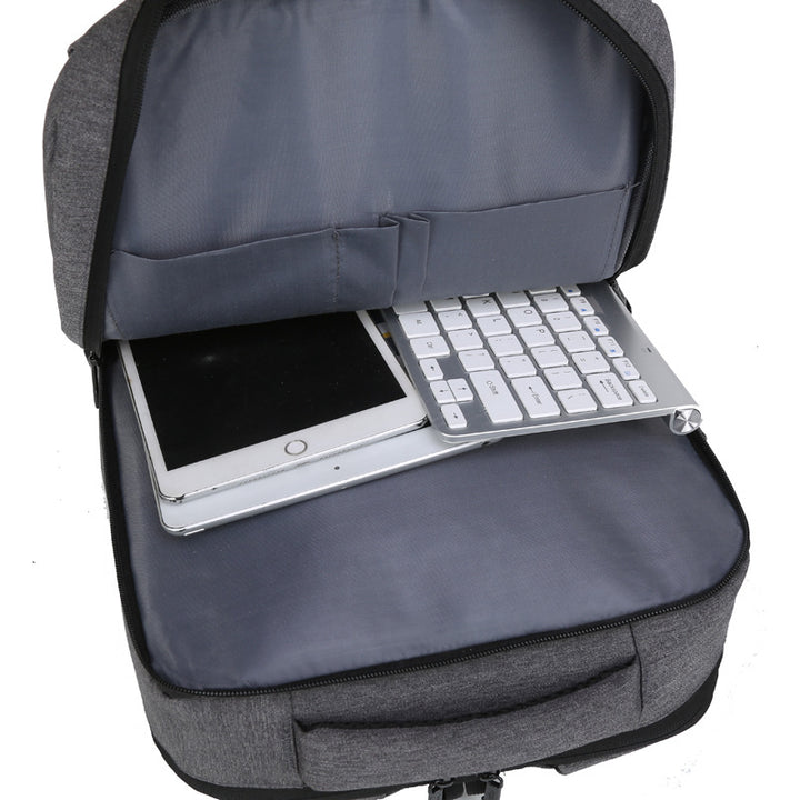 Slim Multi-Compartment Laptop Rucksack Karnz