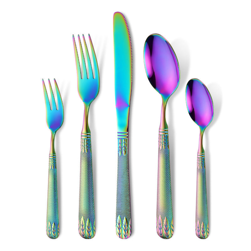Eleganter Teelöffel mit Kunstvollem Griffdesign Karnz