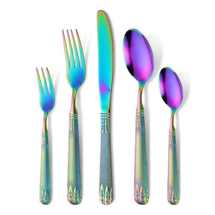 Eleganter Teelöffel mit Kunstvollem Griffdesign Karnz