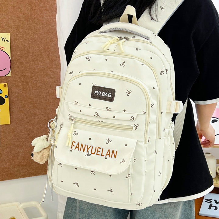 Stylischer Multi-Taschen Laptop-Rucksack