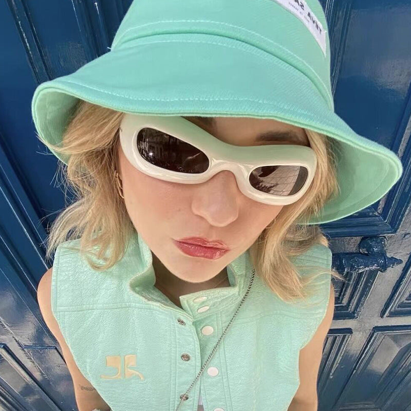 Damen Retro-inspirierte Sonnenbrille mit stylischem Rahmen und UV-Schutz Karnz