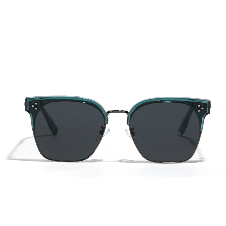 Damen modische Sonnenbrille mit markantem Design und kontrastreichem Rahmen Karnz
