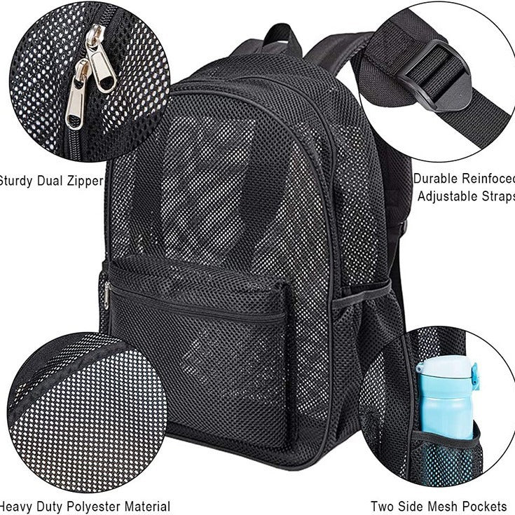 Atmungsaktiver Mesh-Rucksack Karnz