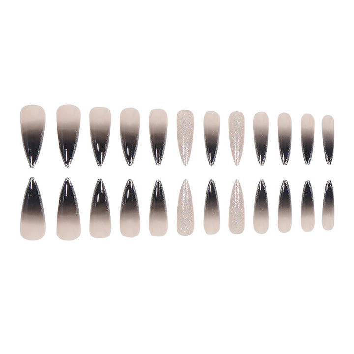 Glamouröse Stiletto Press-On Nail Set Karnz