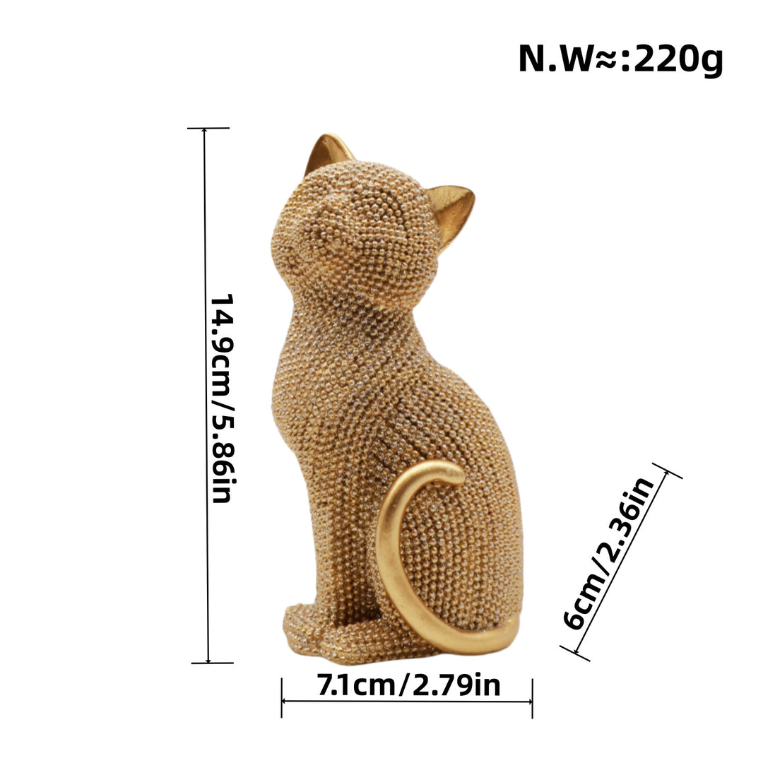 Dekorative Katzenfigur Karnz