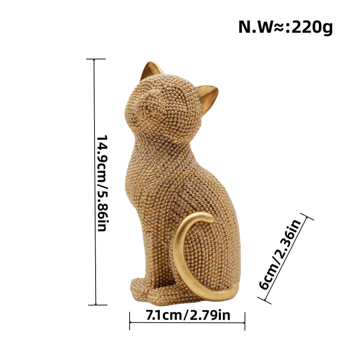 Dekorative Katzenfigur Karnz