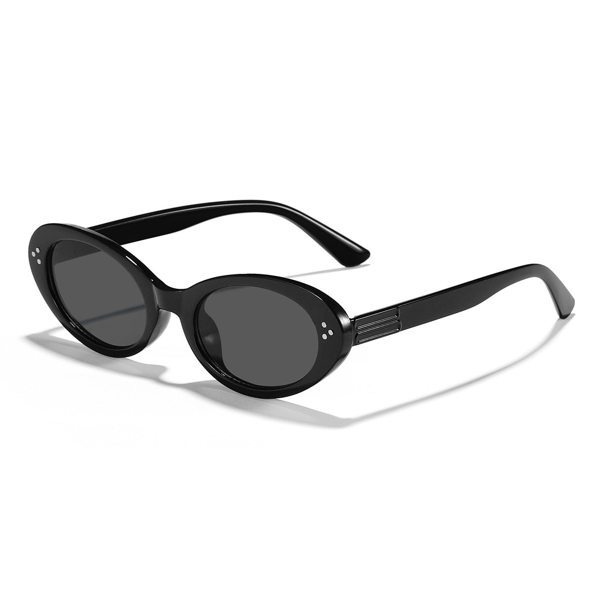 Damen modische Sonnenbrille mit elegantem, ovalem Design Karnz