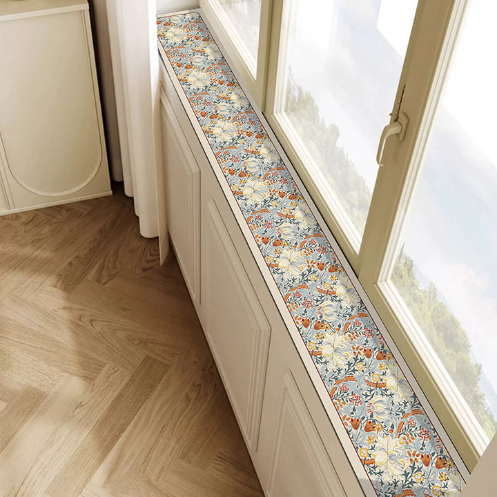Blumen Dekorativer Fensterbankmatte