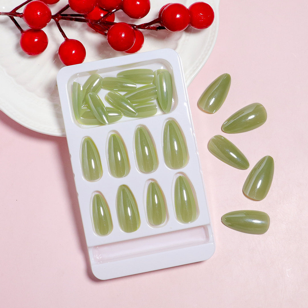 DIY Natürlicher Press-On-Nagel-Kit Karnz