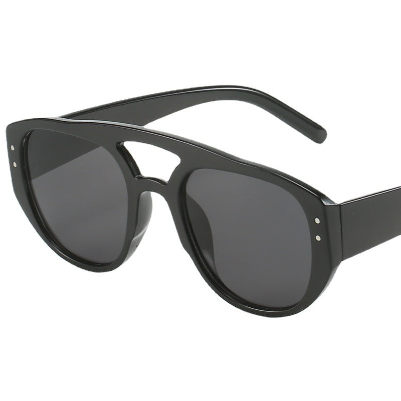 Damen Modische Sonnenbrille im stilvollen Leopardenmuster Karnz