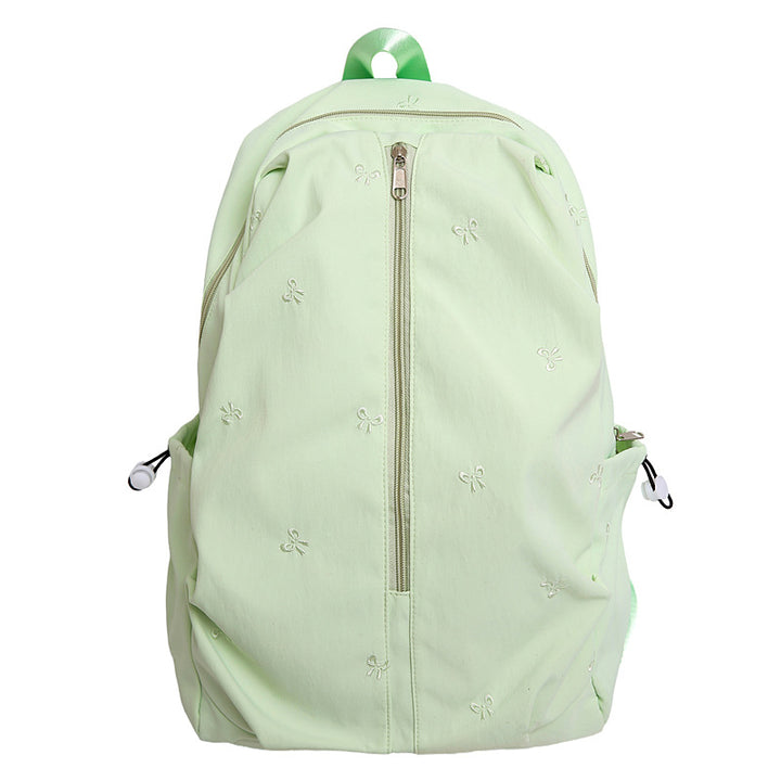Bestickter Bogen-Design Rucksack Karnz