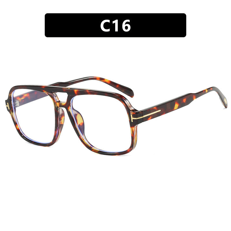 Damen Stylische Sonnenbrille im markanten Rechteckformat Karnz
