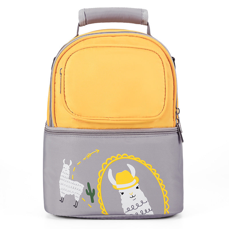 Fun Alpaka-Themen Isolierte Rucksack Karnz