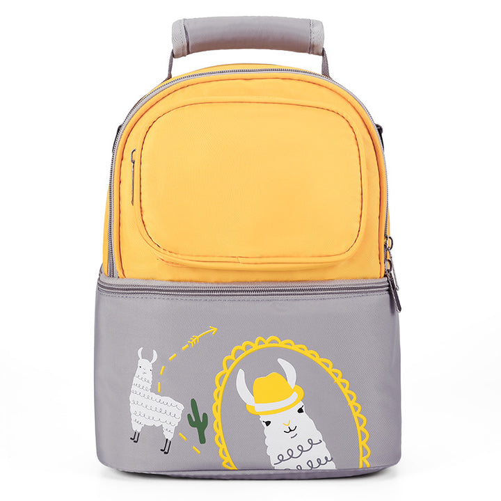 Fun Alpaka-Themen Isolierte Rucksack Karnz