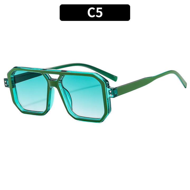 Eckige Übergroße Optische Brille