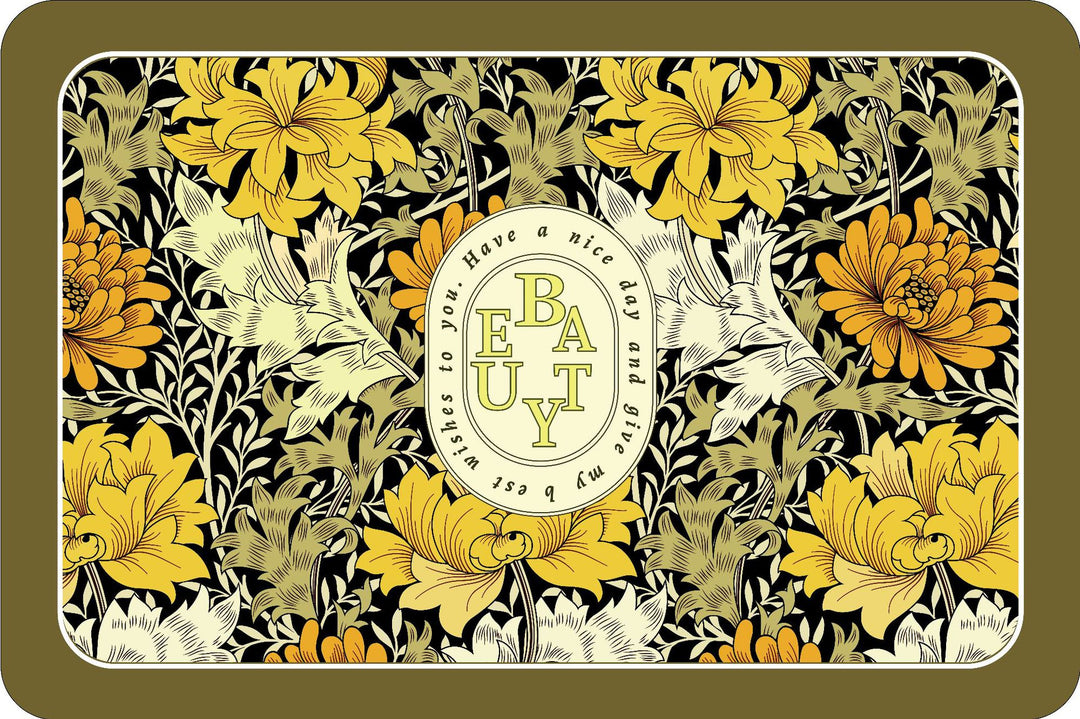 Inspirierendes Blumenquote Fußmatte Karnz