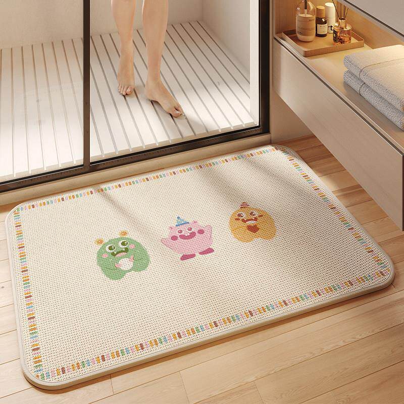Niedlicher tierisches Non-Slip-Badevorleger für das Badezimmer