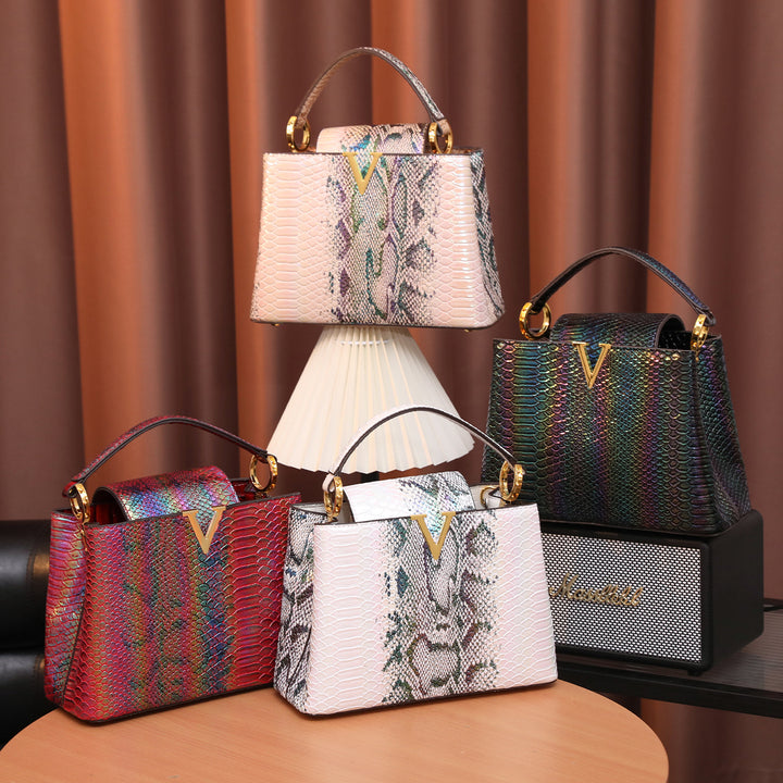 Statement Exotische Haut Handtasche