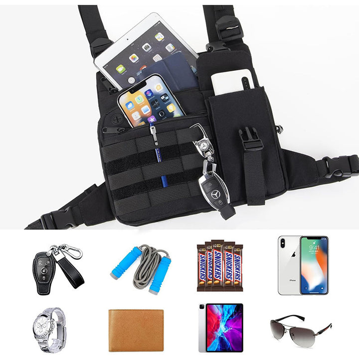 Multifunktionale Schultertasche mit Organizerfunktion Karnz