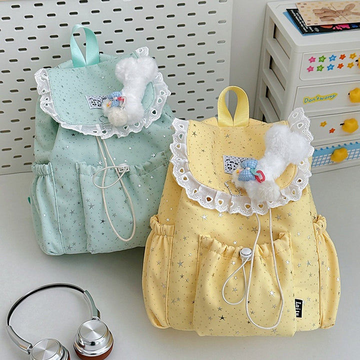 Charmanter Sternmuster-Rucksack Karnz